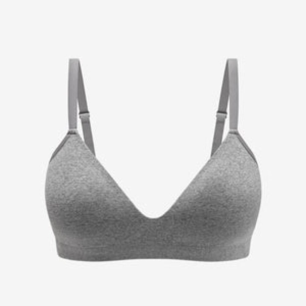 ThirdLove Form 360 Fit™ Wireless Bra Heather Grey - Size MD+
